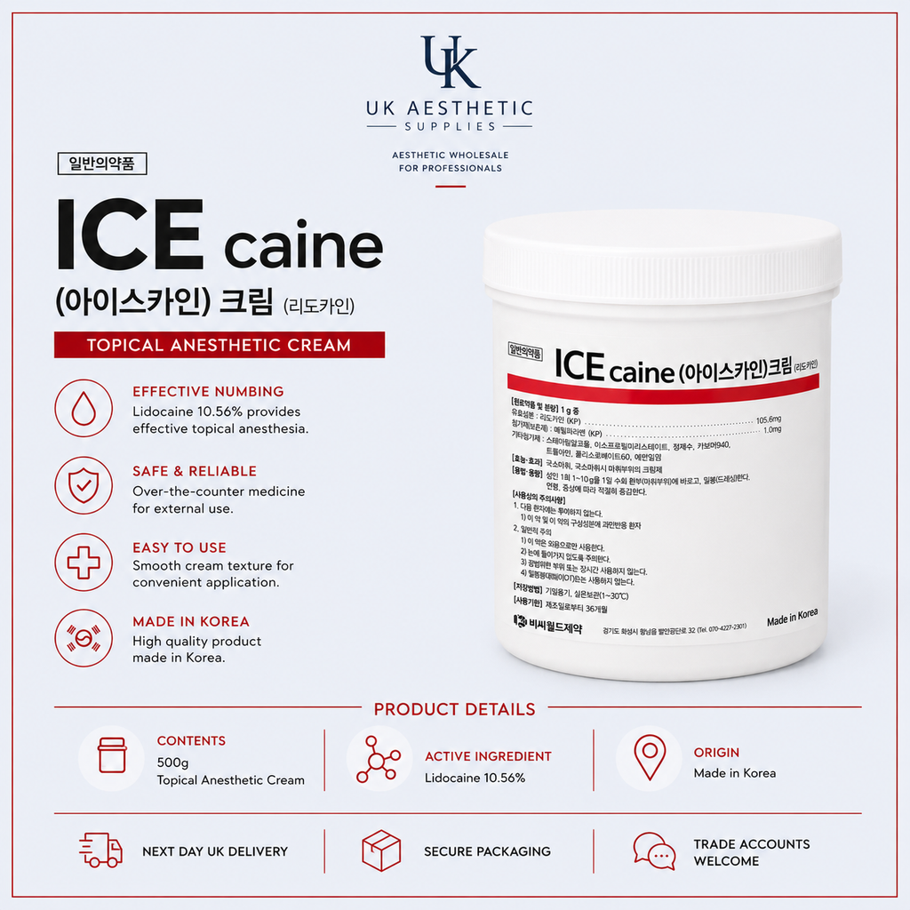 Ice Cain Topical Numbing Cream (500g)
