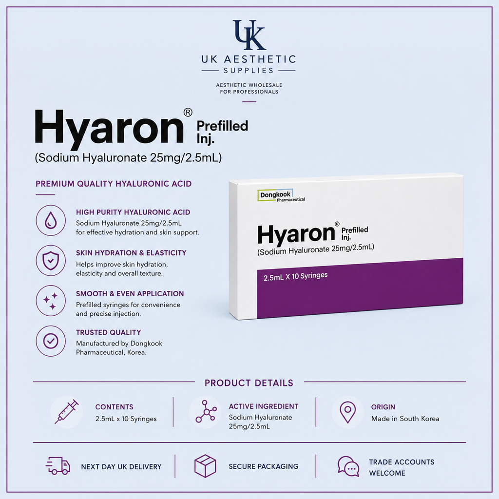 Hyaron Skin Booster (10 x 2.5ml Syringes)