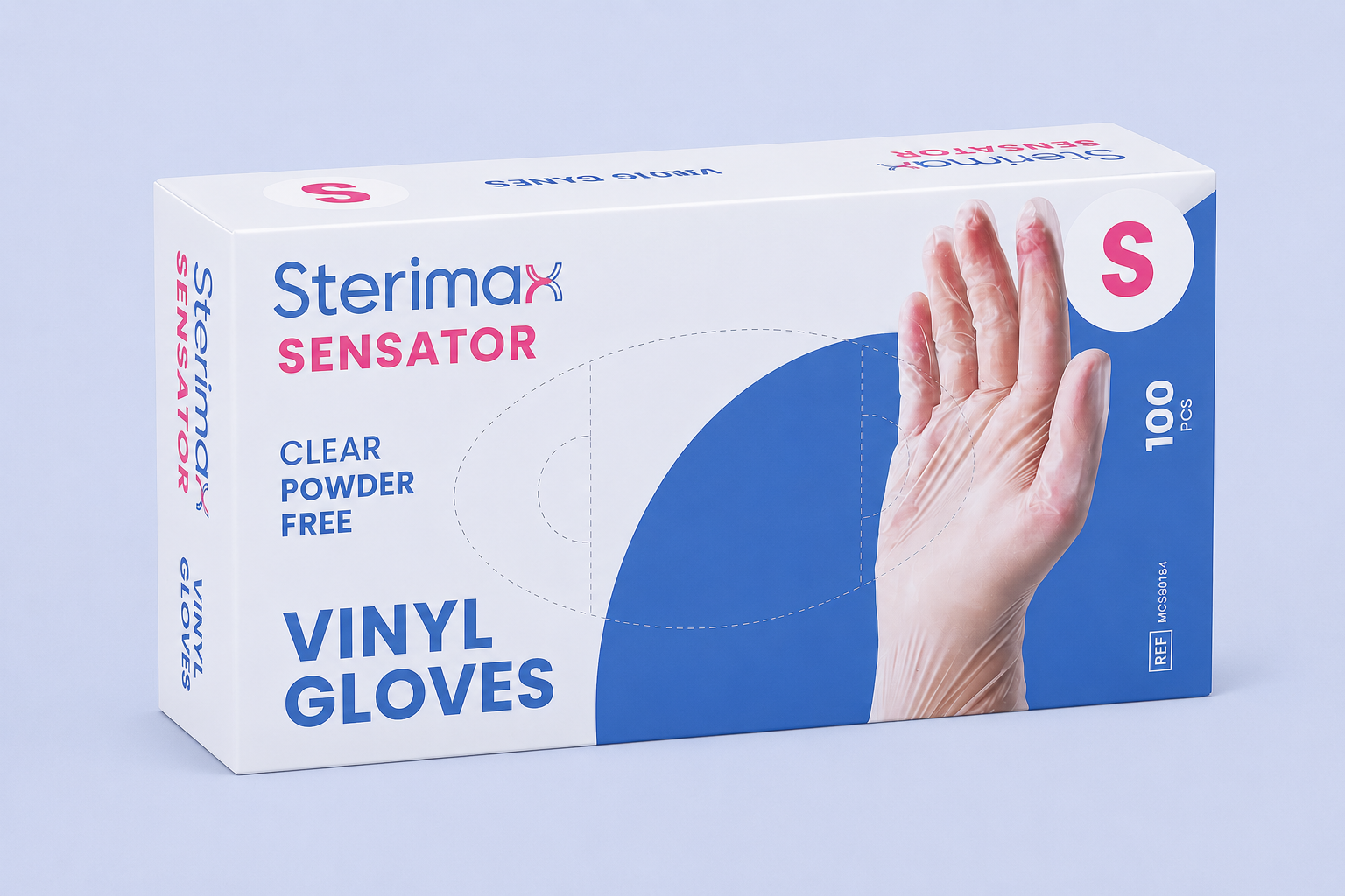 Nitrile Examination Gloves (100 Pack)